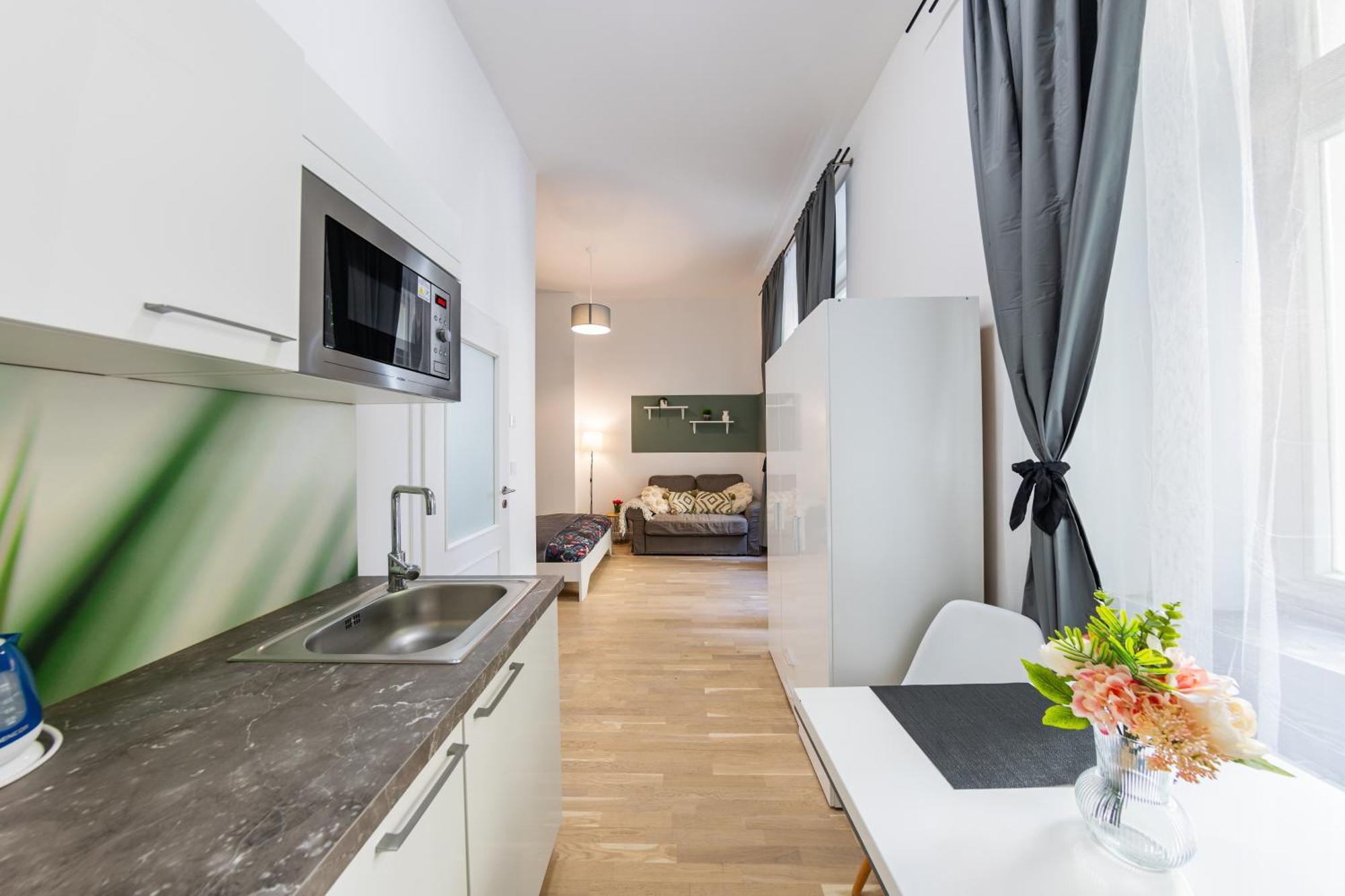 Wenceslas Square Apartment Prag Exteriör bild