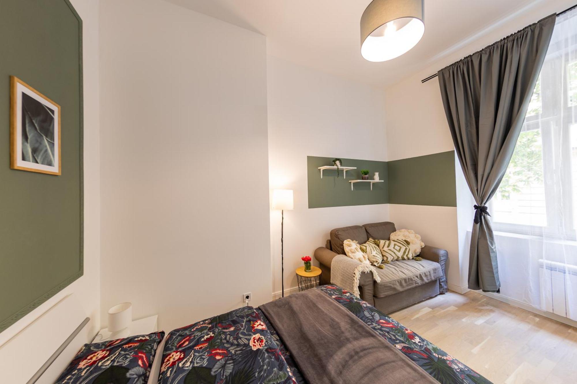 Wenceslas Square Apartment Prag Exteriör bild